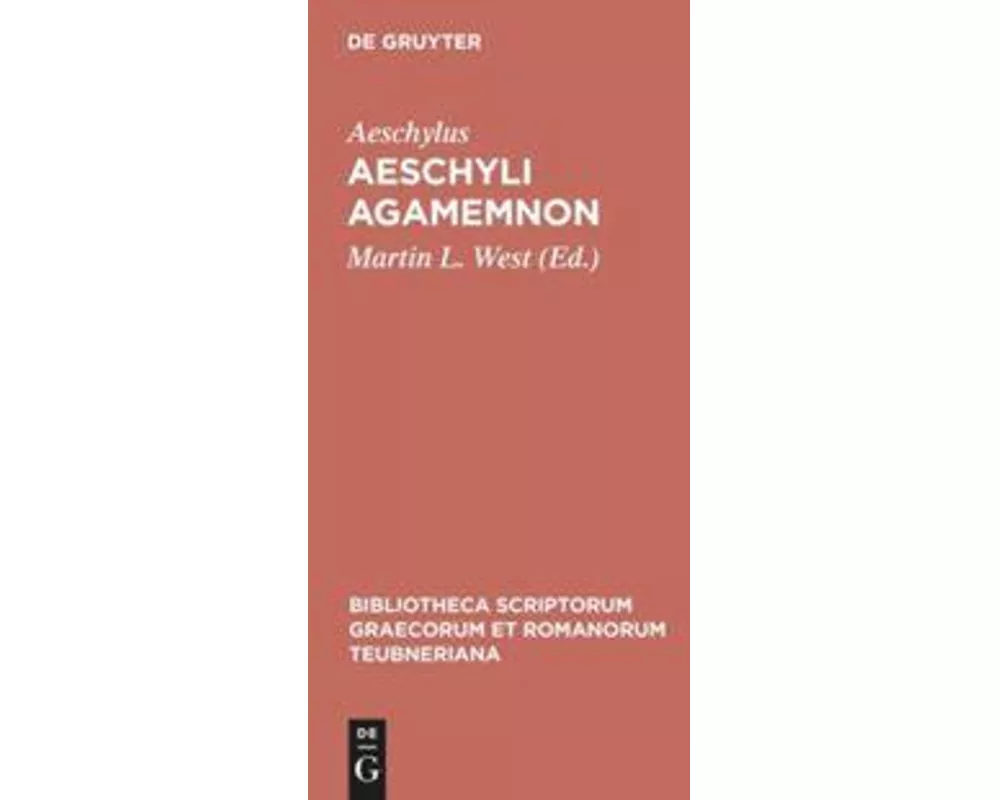 Aeschyli Agamemnon