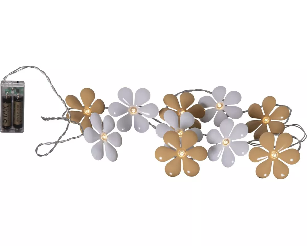 Star Trading Lichterkette Fiore Warmweiss