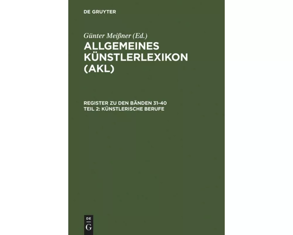 Künstlerische Berufe