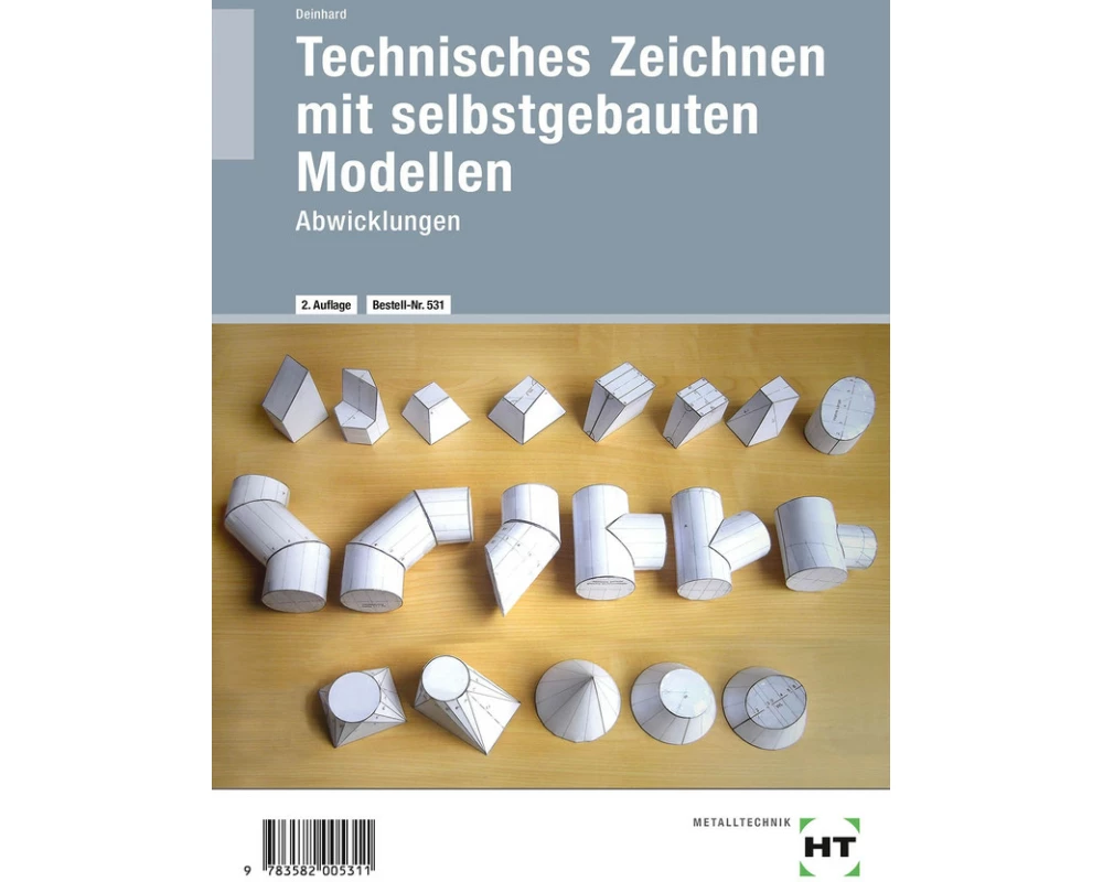 Technisches Zeichnen mit selbstgebauten Modellen