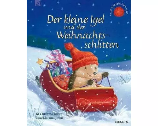 Der kleine Igel und der Weihnachtsschlitten