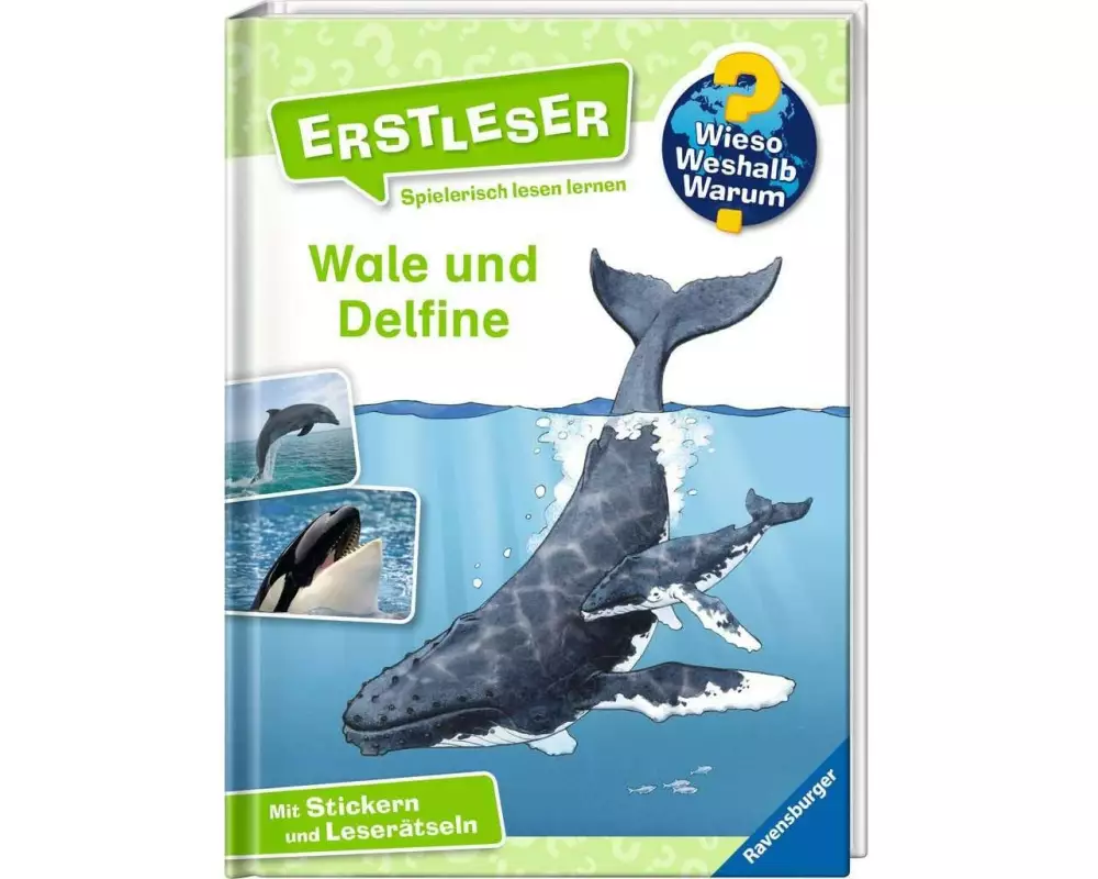 Ravensburger Kinder-Sachbuch WWW Erstleser: Wale und Delfine Band 3