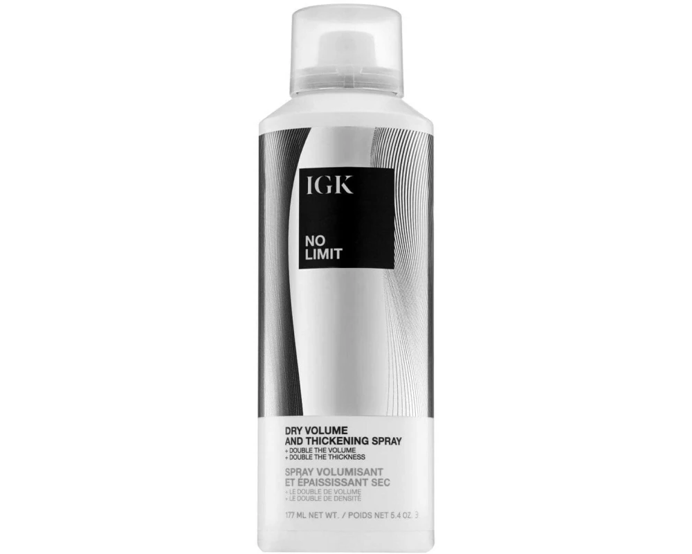 IGK NO LIMIT – Dry Volume & Thick Finishing Spray 160 ml