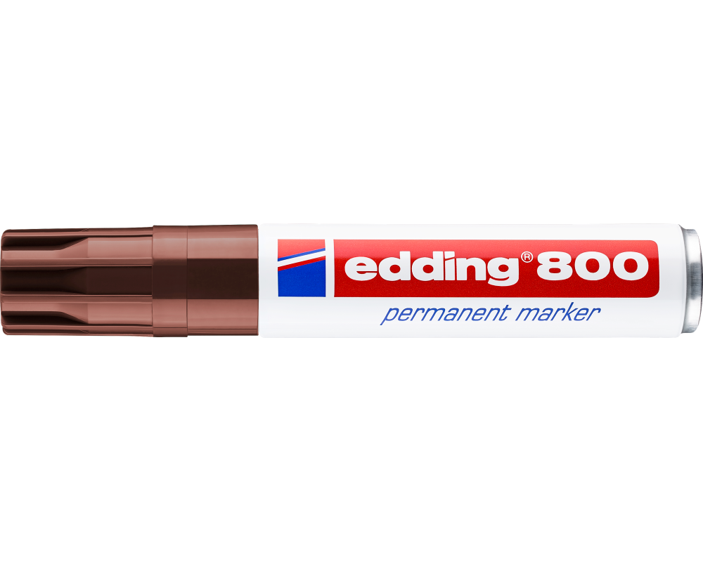 EDDING Permanent Marker 800 4-12mm 800-7 braun