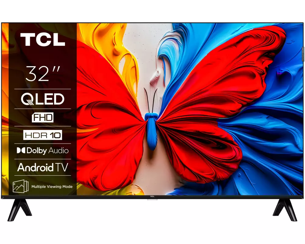 TCL TV 32S5K 32", 1920 x 1080 (Full HD), QLED