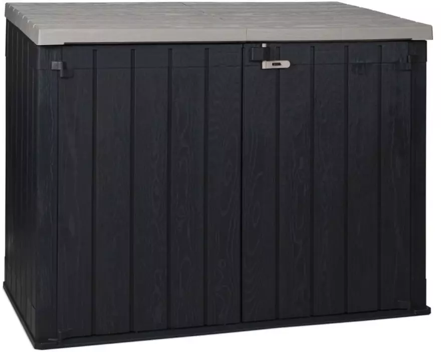 Toomax Gartenbox Stora way plus 2xl 2270 l Dunkelanthrazit/Warmgrau