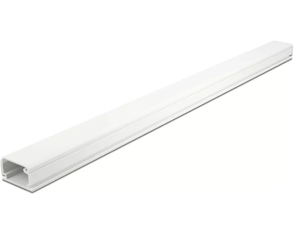 Delock Kabelkanal selbstklebend 1 m x 35 mm Weiss