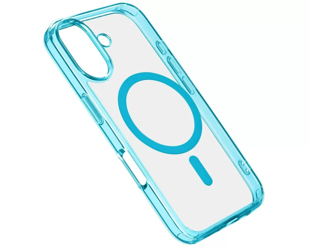 Cellular Line Back Cover Iconic iPhone 16 Light Blue