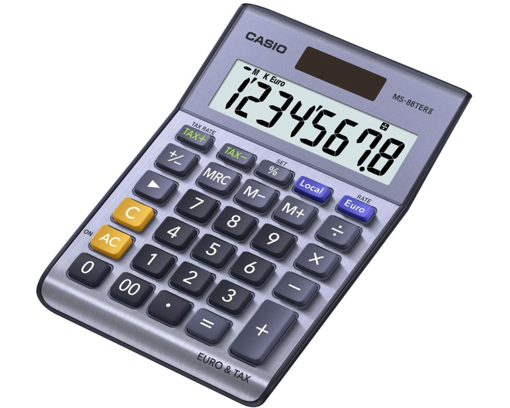 CASIO Tischrechner MS-88TERII
