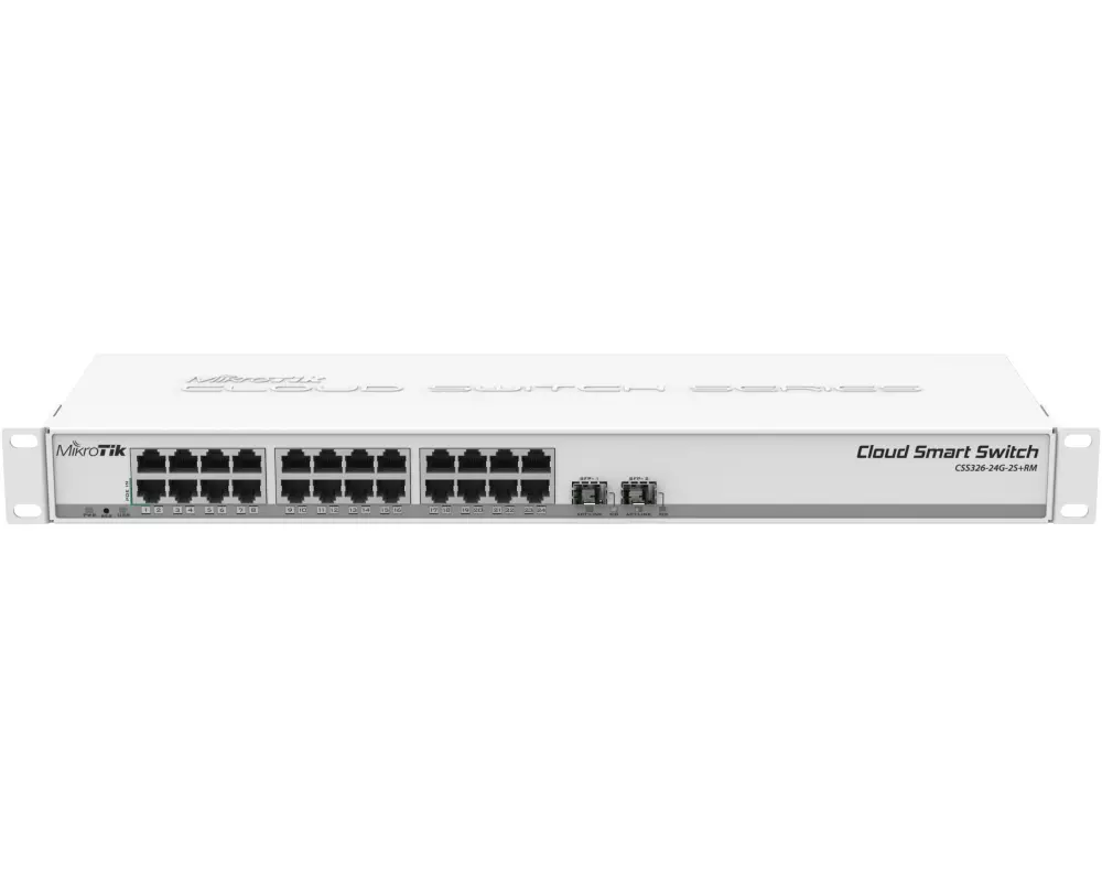 MikroTik Switch CSS326-24G-2S+RM 26 Port