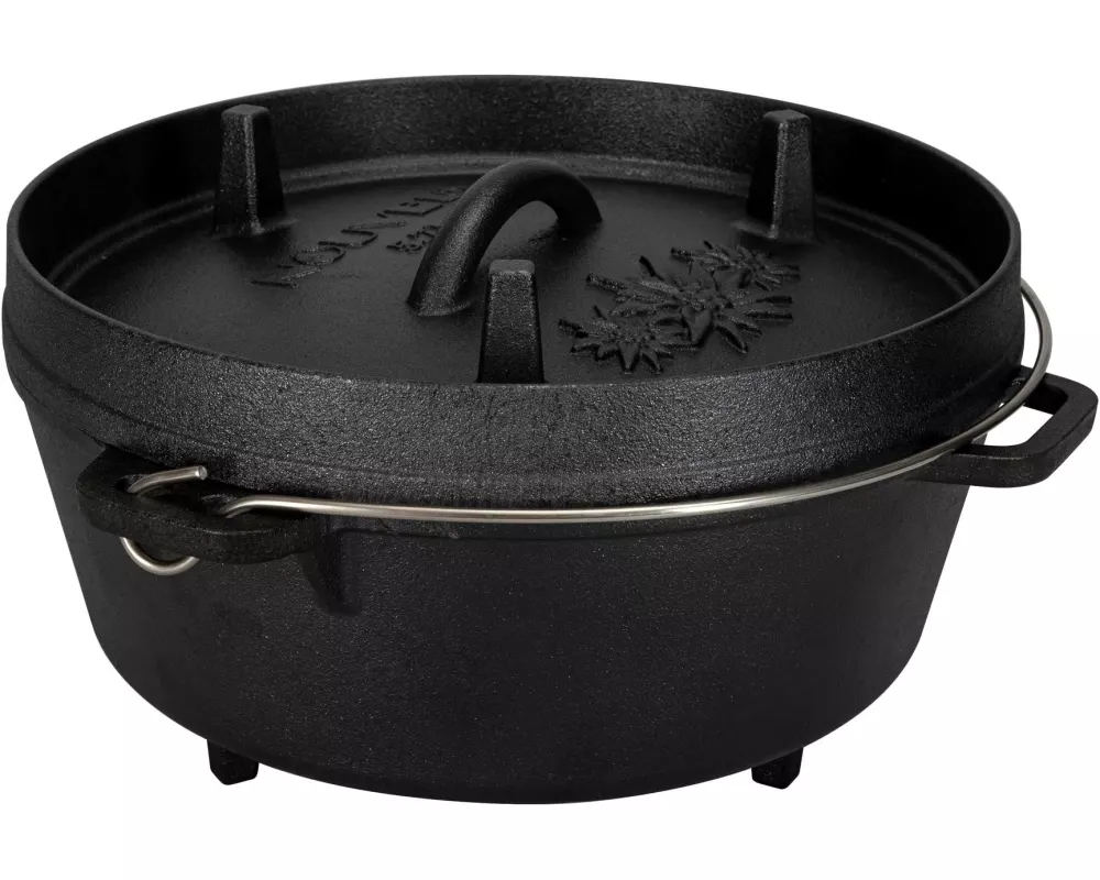 Nouvel Grilltopf Dutch-Oven, 5.7 l, Schwarz