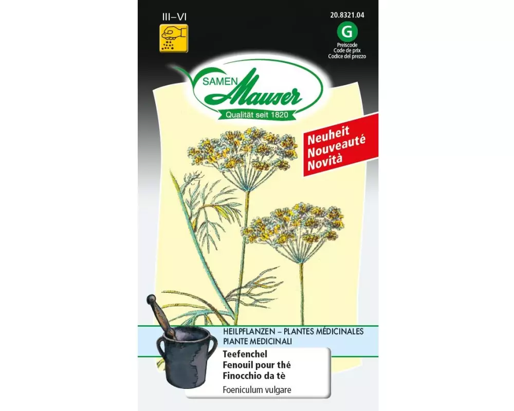 Samen Mauser Samen Teefenchel