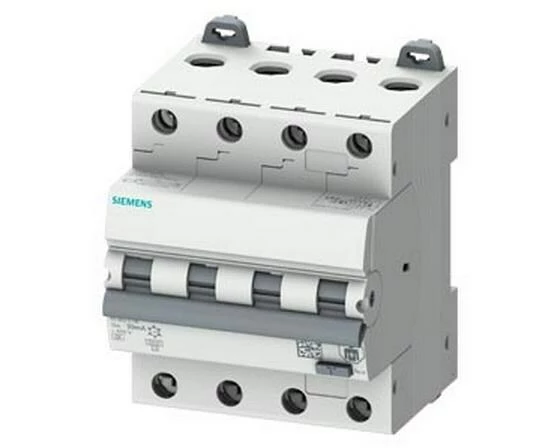 Siemens FI / LS 6 kA, 4P Typ A, 30 mA, C-Char, In: 25A Un: 400 V