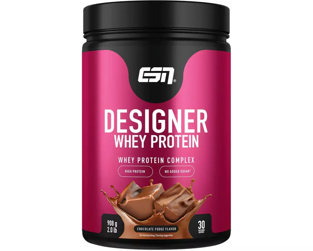 ESN Pulver Designer Whey Protein Dunkle Schokolade 908 g, Dose