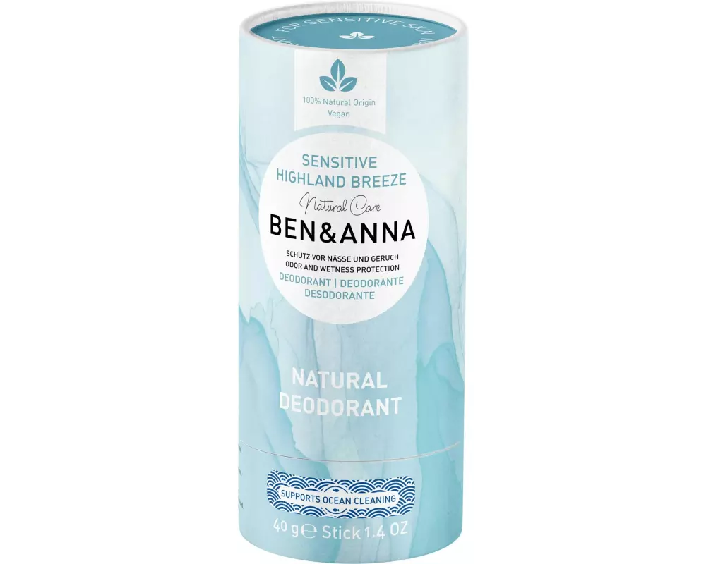 Ben & Anna Deo Stick Sensitive Highland Breeze 40 g