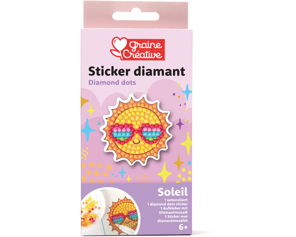 GRAINE CREATIVE Diamond Sticker GC-750275 Sonne