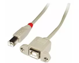LINDY USB 2.0 Extension BM/BF 1m Typ B male to Typ B female