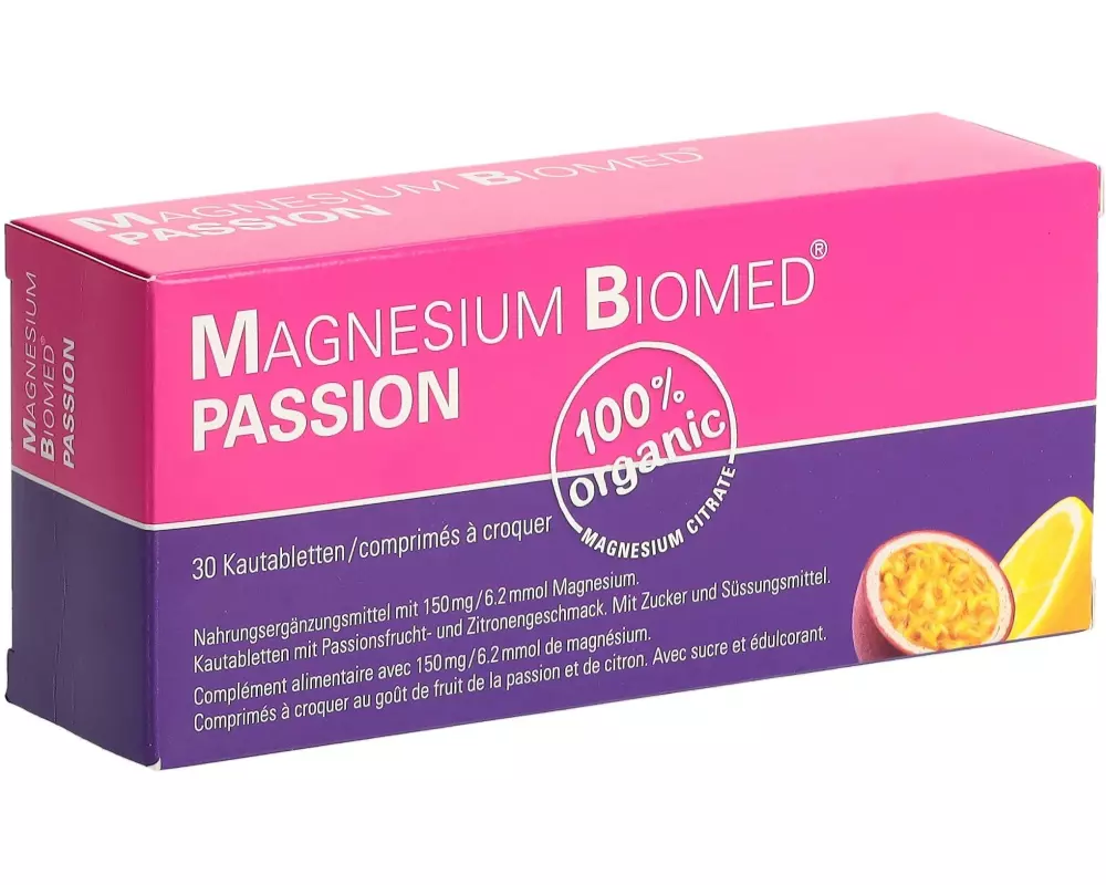 Biomed Tablette Magnesium Biomed Passion 30 Stück