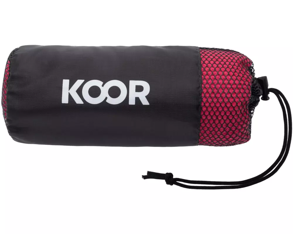 KOOR Badetuch Waffle 75 × 130 cm, Rosa