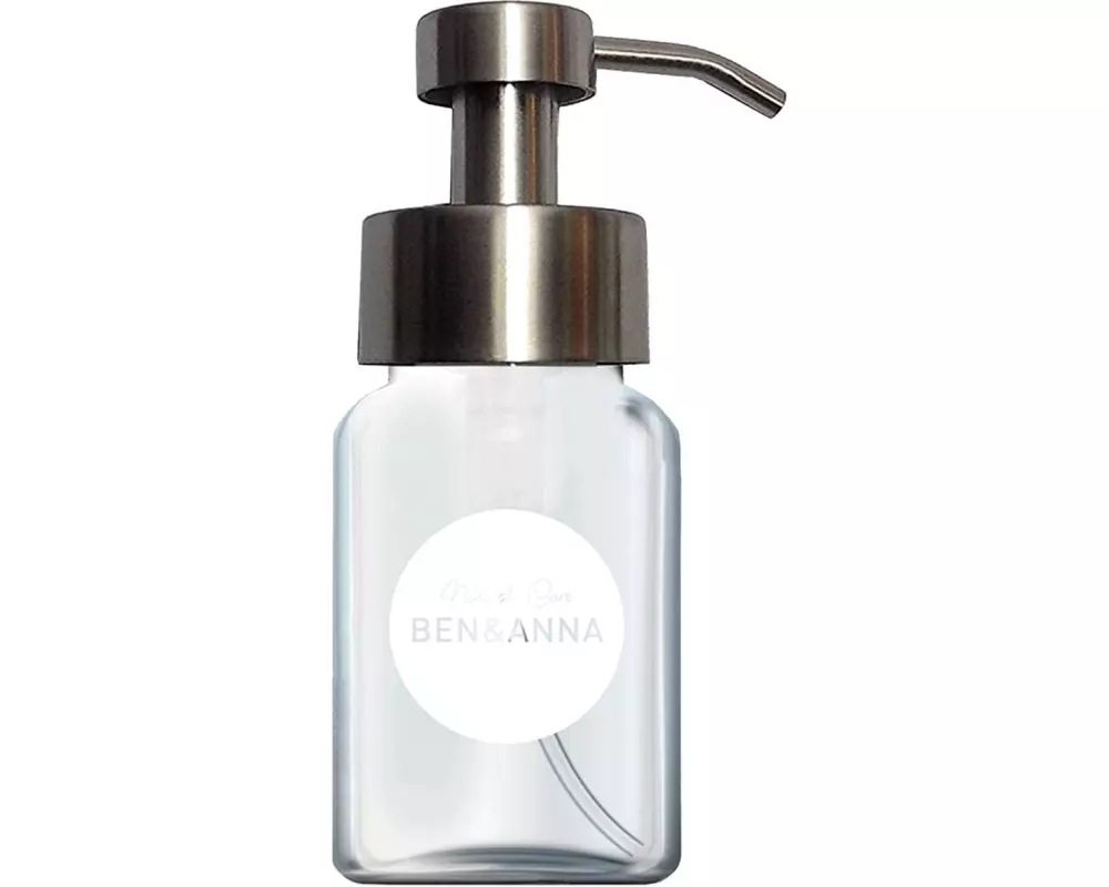 Ben & Anna Duschgelspender 200 ml, Transparent