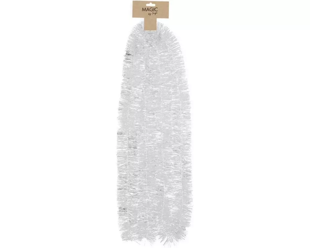 Holly & Jolly Girlande 7.5 x 270 cm Weiss