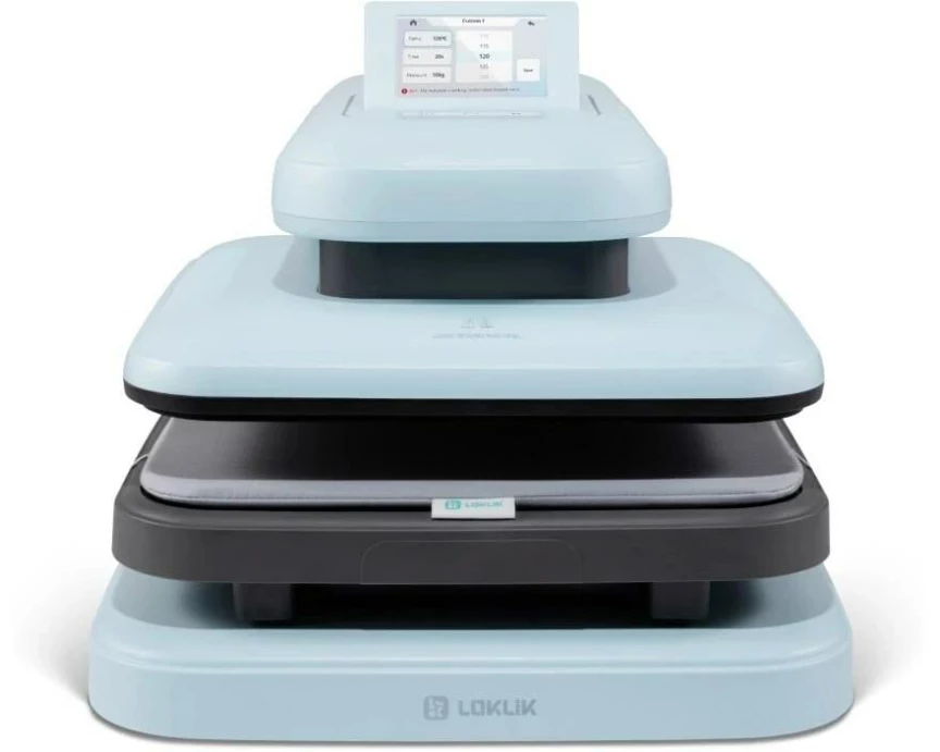 LOKLIK Transferpresse Auto 2 Pastellblau
