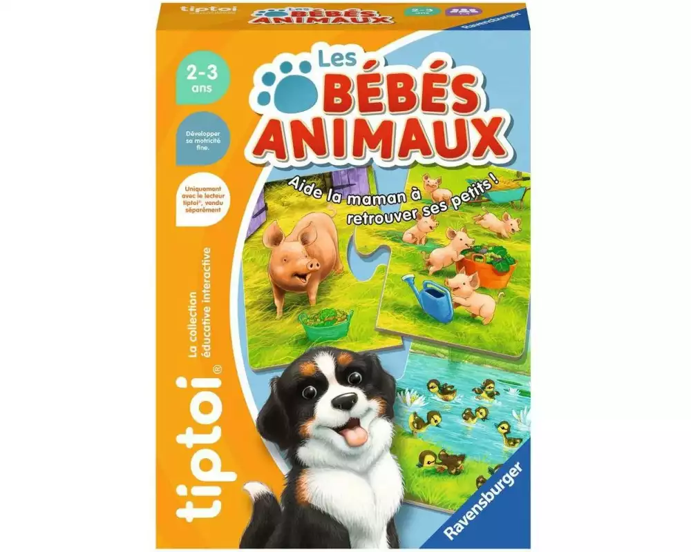 tiptoi Puzzle Les bébés animaux -FR-
