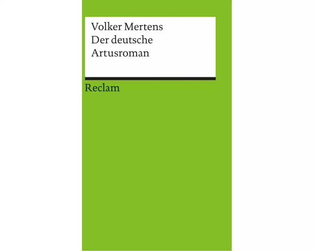 Der deutsche Artusroman