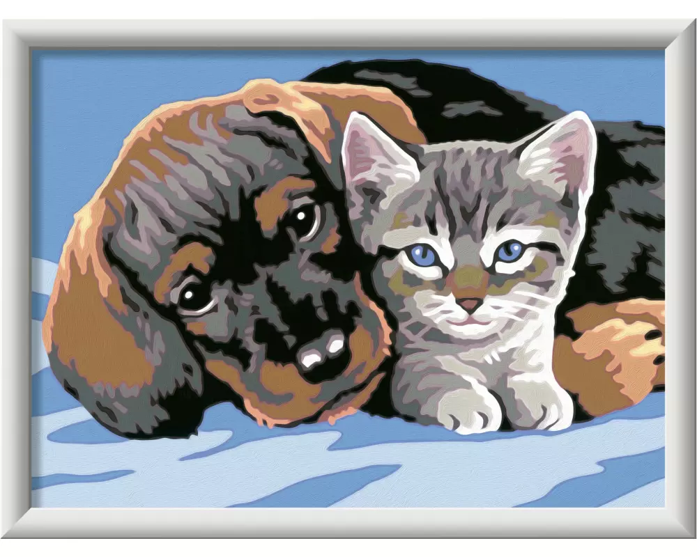 Ravensburger Malen nach Zahlen Zwei Freunde