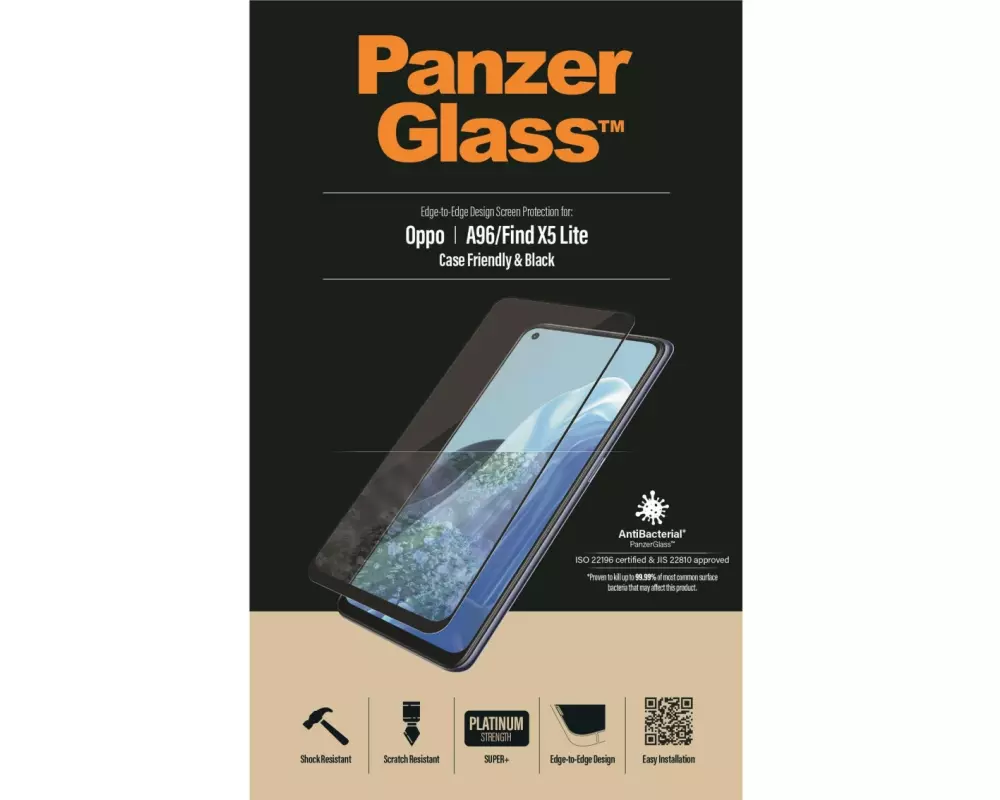 Panzerglass Displayschutz Case Friendly OPPO Find X5 Lite