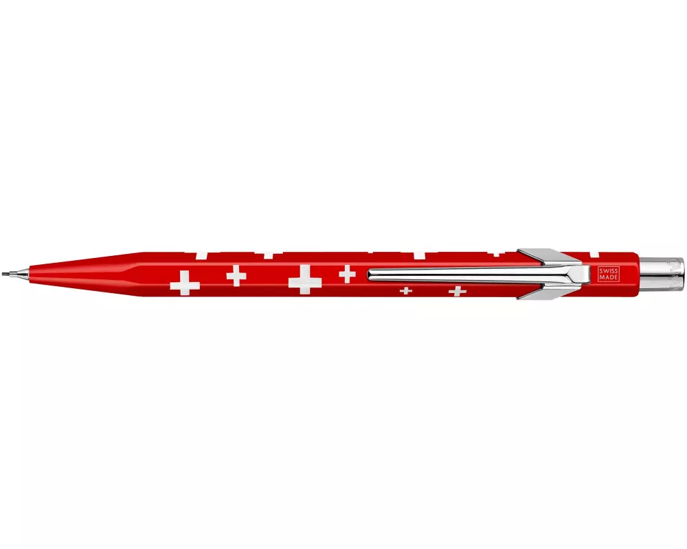 Caran d'Ache Minenbleistift 844 Swiss 0.7 mm, Schweizerkreuz