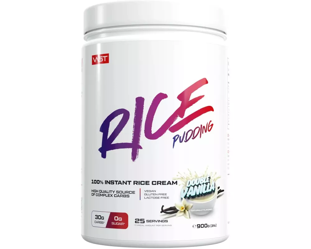 VAST Instant Rice Pudding Dose: 900g, Double Vanilla