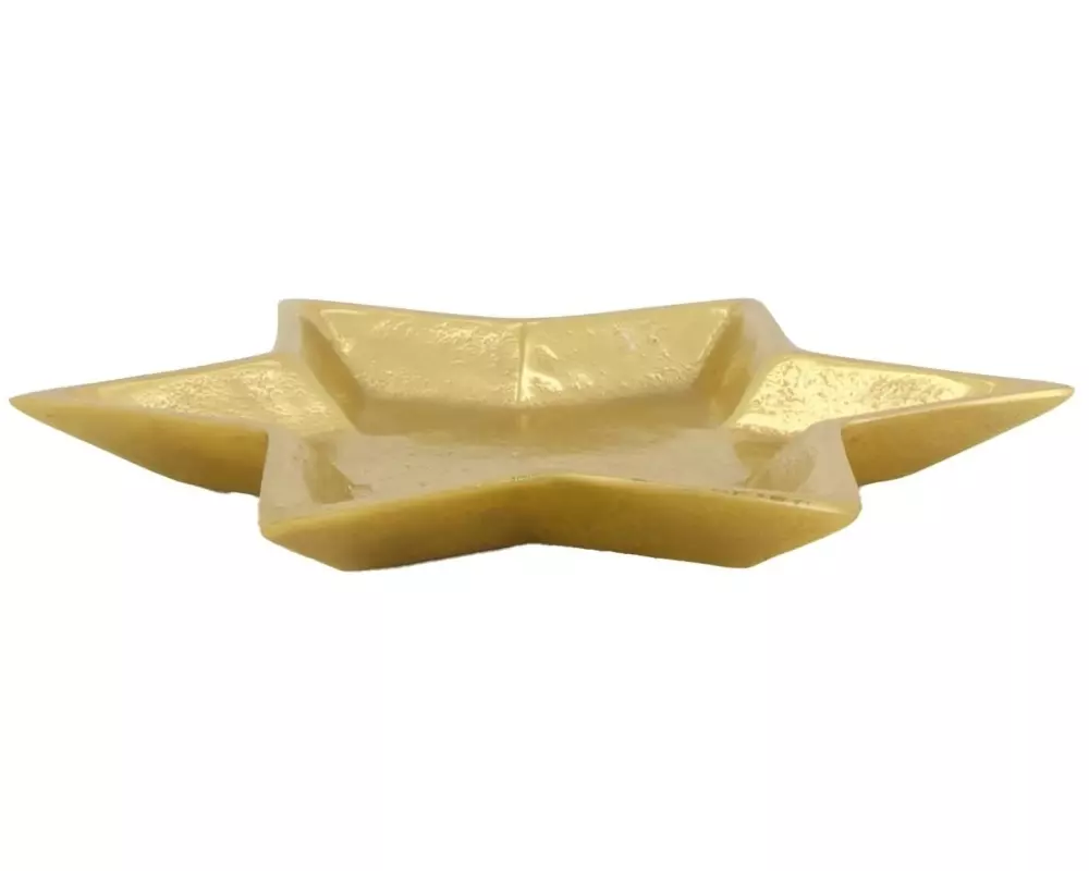 CHALET Weihnachtsdeko Scuol Gold, 21 cm, Stern