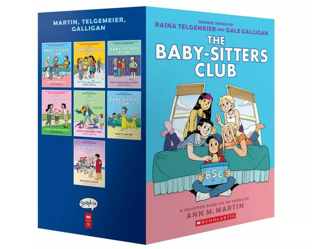 The Baby-Sitters Club #1-7 Graphic Novel Box Set