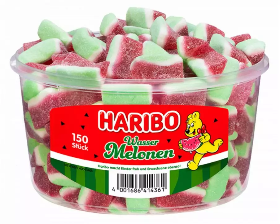 Haribo Gummibonbons Wassermelonen 150 Stück