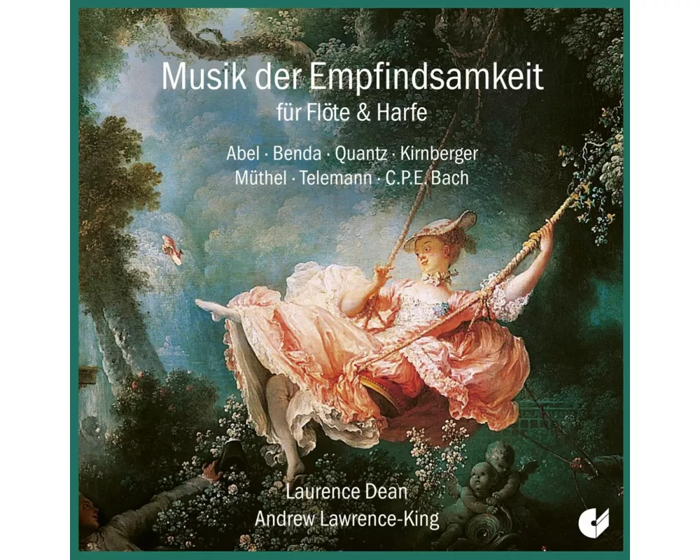 SENSITIVE STYLE MUSIC FOR FLUTE & HARP; Works by A