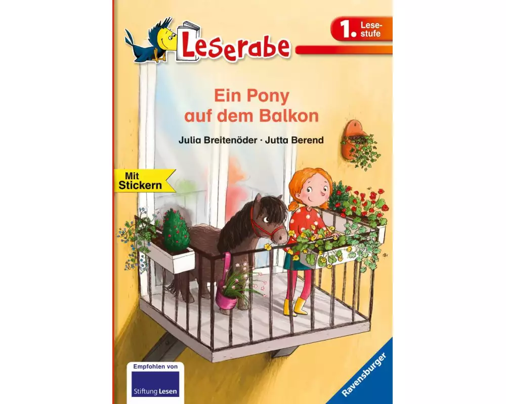 Ein Pony auf dem Balkon - Leserabe 1. Klasse - Erstlesebuch für Kinder ab 6 Jahren