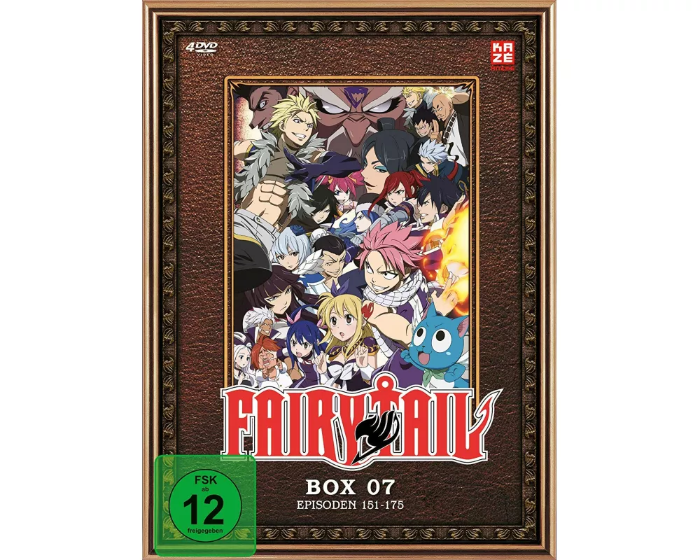 Fairy Tail - TV-Serie - DVD Box 7 (Episoden 151-175) (4 DVDs)