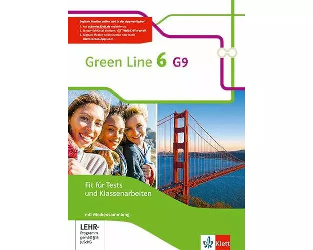 Green Line 6 G9. Fit für Tests und Klassenarbeiten mit Lösungsheft und Mediensammlung Klasse 10