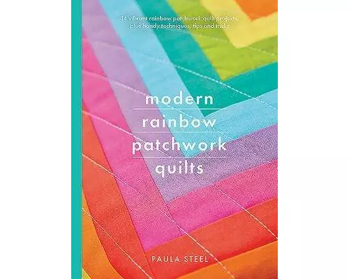 Modern Rainbow Patchwork Quilts
