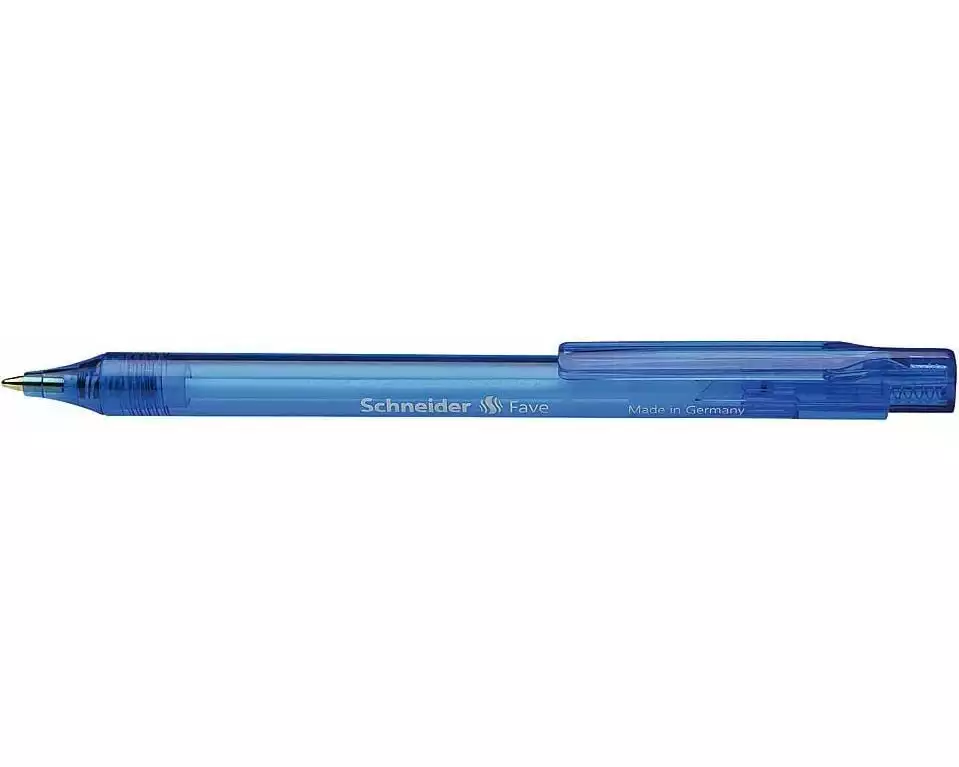 Schneider Kugelschreiber Fave 0.5 mm, Blau, 50 Stück
