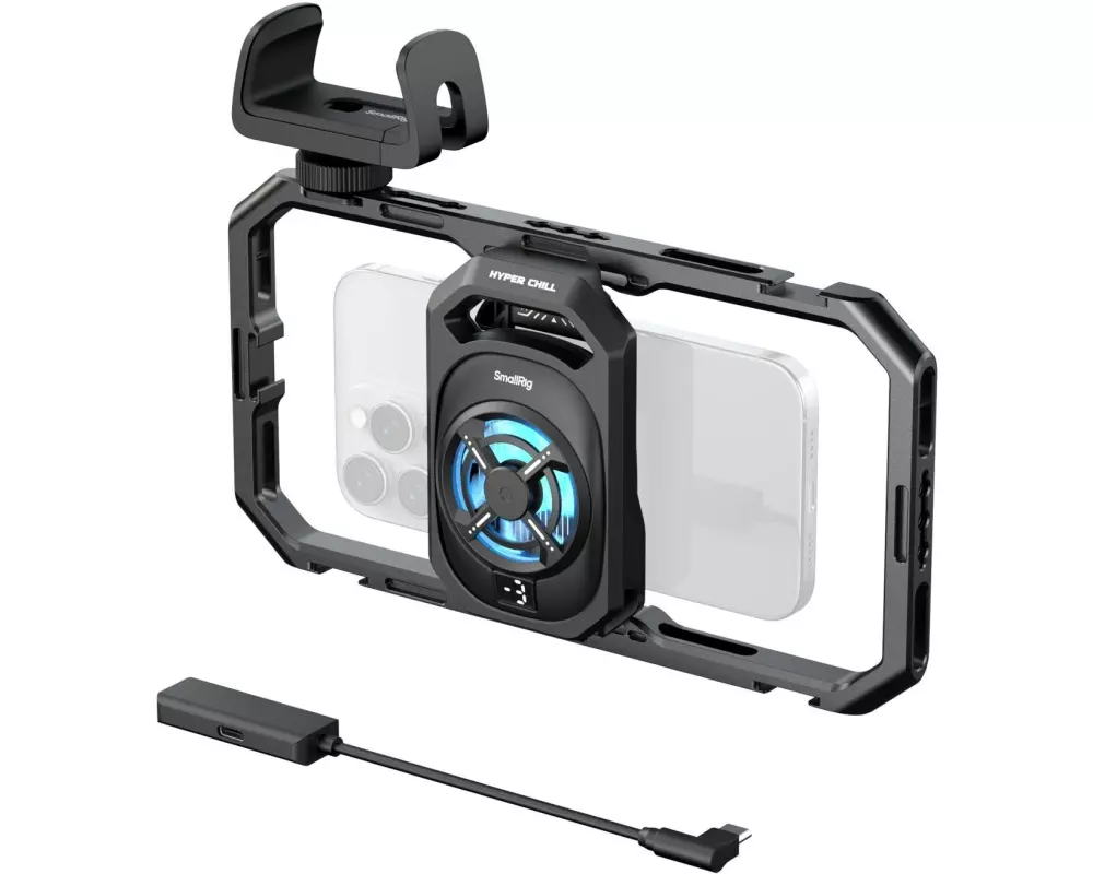 Smallrig Universal Hyper Chill Kühlender Telefonkäfig