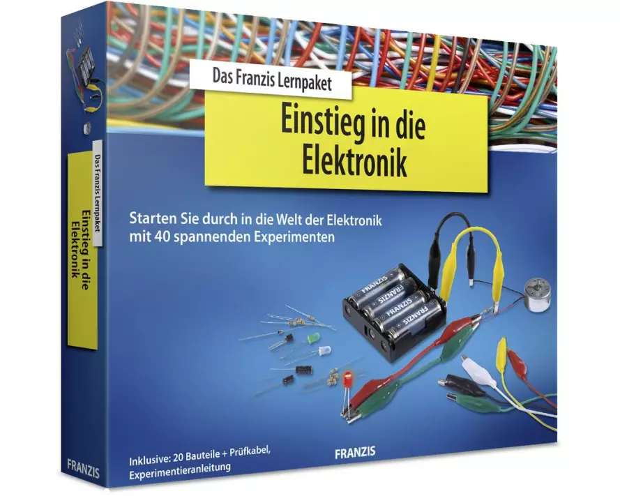 Franzis Lernpaket Einstieg in die Elektronik, Deutsch