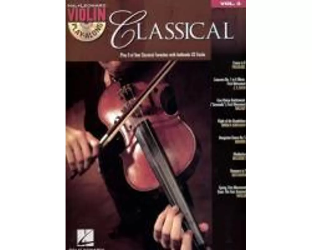 Classical - Violin Play-Along Volume 3 (Book/Online Audio)
