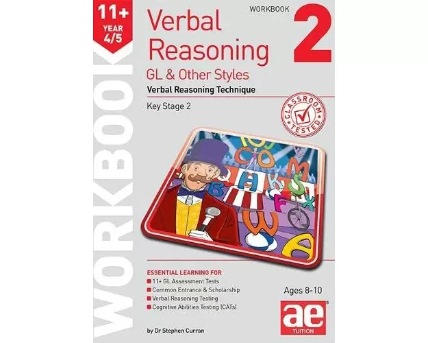 11+ Verbal Reasoning Year 4/5 GL & Other Styles Workbook 2