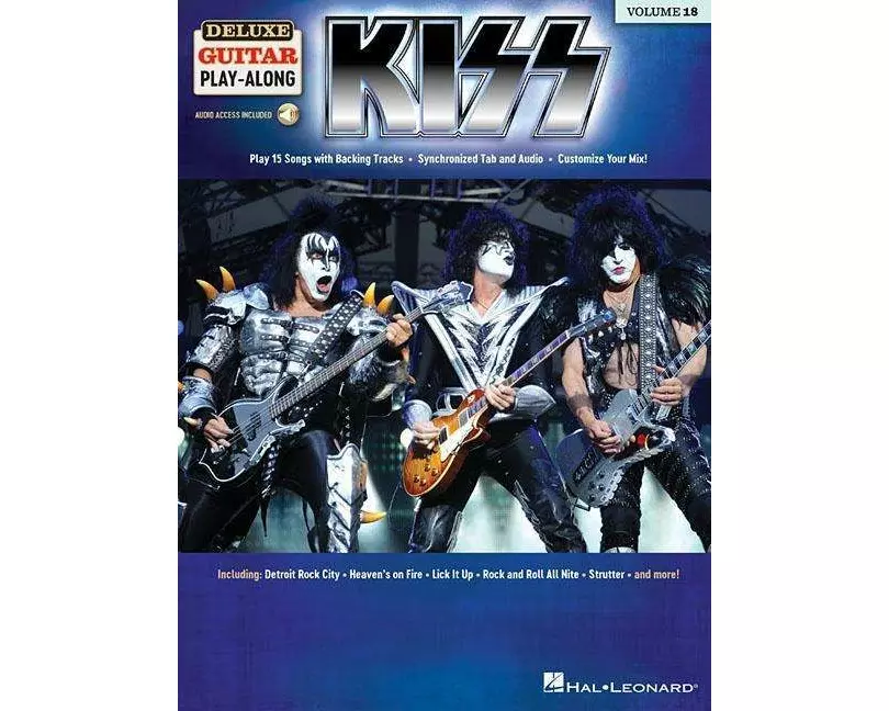 Kiss: Deluxe Guitar Play-Along Volume 18