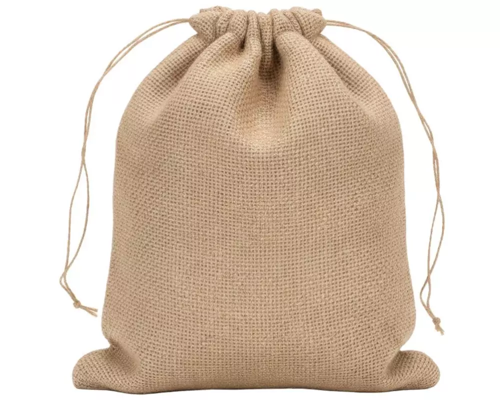 COCON Jutesack mit Kordel, 15 x 21 cm