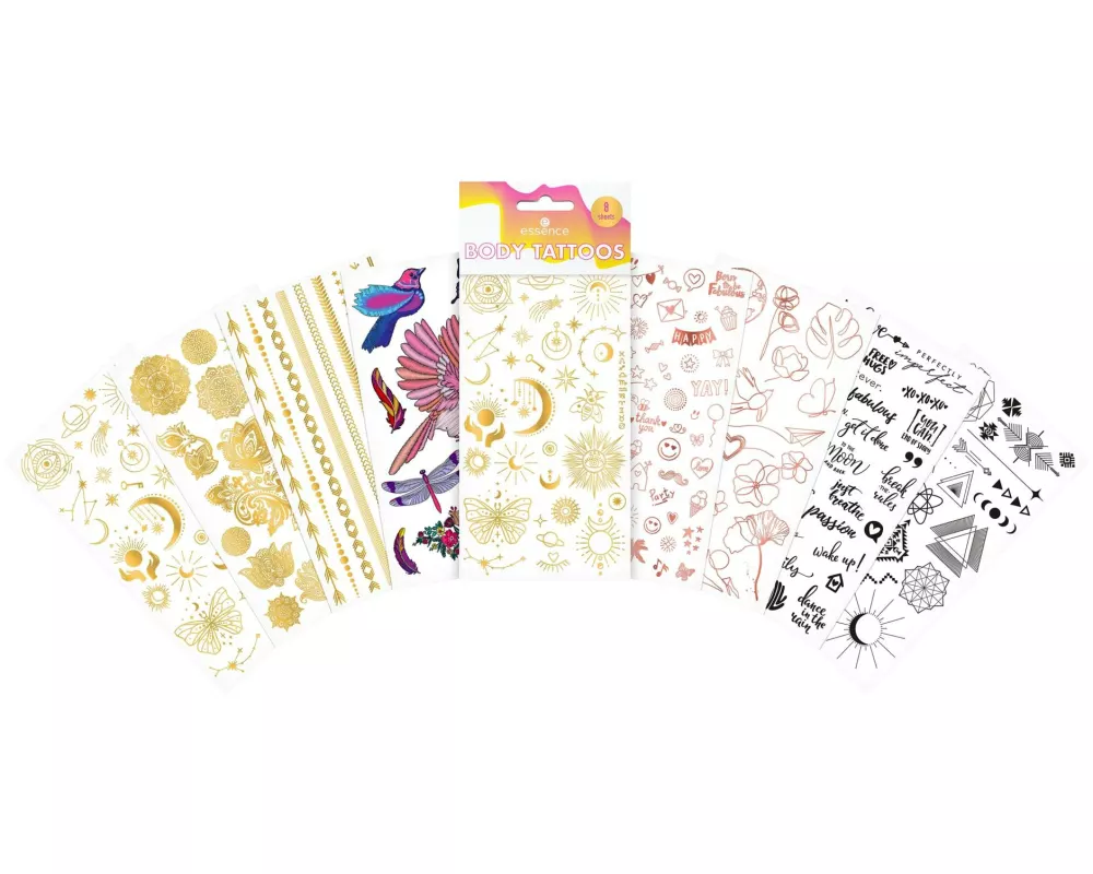 essence Body Tattoos 8 Bögen