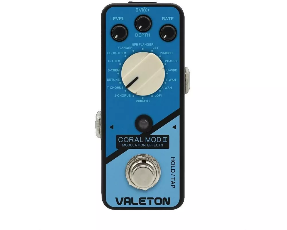 Valeton Coral Mod II 16 Modulationsalgorithmen, 24-Bit