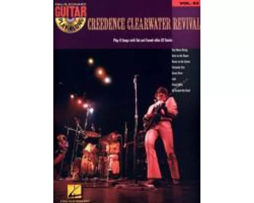 Creedence Clearwater Revival - Guitar Play-Along Volume 63 Book/Online Audio